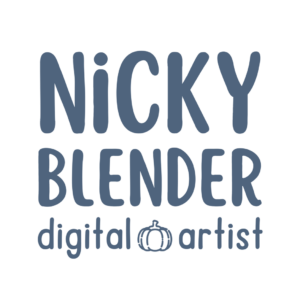 Logo Nicky Blender - freelance 3d Blender artist